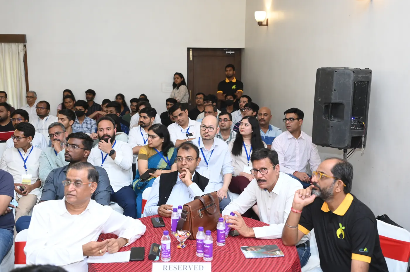 Jury and guests at a Lemon Ideas programme